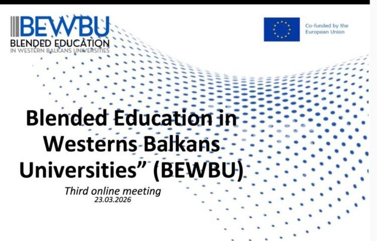 Zhvillohet Takimi i Tretë Online i Projektit Erasmus+ BEWBU